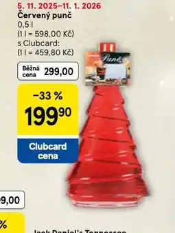 Tesco Červený punč nabídka