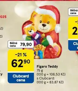Tesco Figaro teddy nabídka