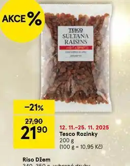 Tesco Rozinky nabídka