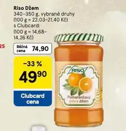 Tesco Riso džem nabídka