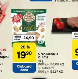 Tesco Gran moravia cri cri nabídka