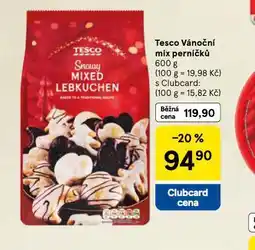 Tesco Tesco vánoční mix perníčků nabídka