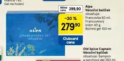 Tesco Alpa vánoční balíček nabídka