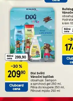 Tesco Dixi svišti vánoční balíček nabídka