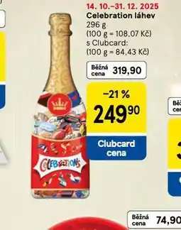 Tesco Celebration láhev nabídka