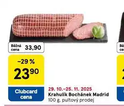 Tesco Bochánek madrid nabídka