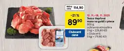 Tesco Vepřové maso na guláš z plece nabídka