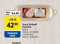 Tesco Drůbeží tlačenka nabídka