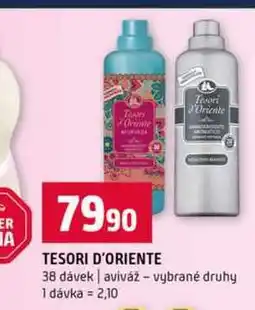 Terno TESORI D'ORIENTE 38 dávek aviváž vybrané druhy nabídka