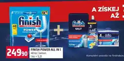Terno FINISH POWER ALL IN 1 48 ks lemon nabídka
