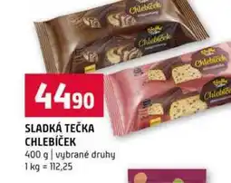 Terno SLADKÁ TEČKA CHLEBÍČEK 400 g vybrané druhy nabídka