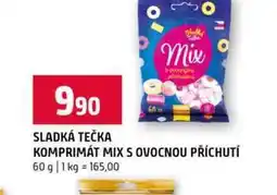 Terno SLADKÁ TEČKA KOMPRIMÁT MIX S OVOCNOU PŘÍCHUTÍ 60 g nabídka