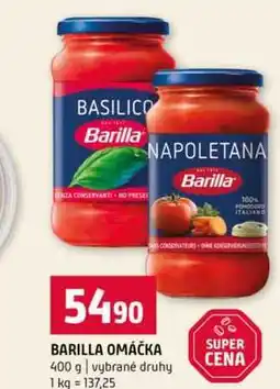 Terno BARILLA OMÁČKA 400 g vybrané druhy nabídka