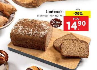 Lidl Žitný chléb nabídka