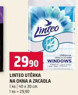 Terno LINTEO UTĚRKA Utěrka na okna a zrcadla 1 ks 40 x 30 cm nabídka