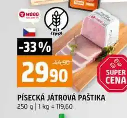 Terno PÍSECKÁ JÁTROVÁ PAŠTIKA 250 g nabídka
