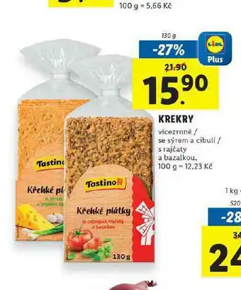 Lidl Krekry nabídka