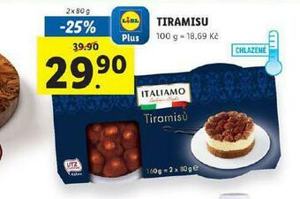 Lidl Tiramisu nabídka