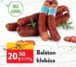 MP Krásno Balaton klobása nabídka