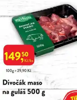 MP Krásno Divočák maso na guláš nabídka