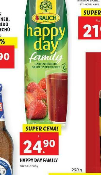 Lidl Happy day family nabídka