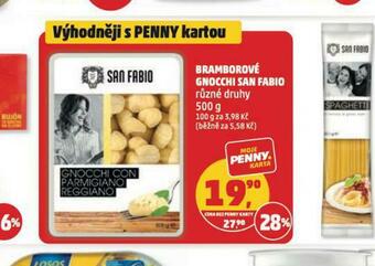 Penny Market Bramborové gnocchi san fabio nabídka