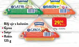 MP Krásno Bílý sýr s kořením Gyros • Satyr • Rabín nabídka