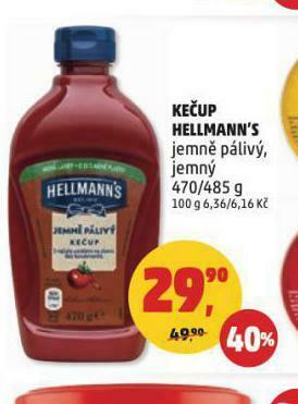 Penny Market Hellmann´s kečup nabídka