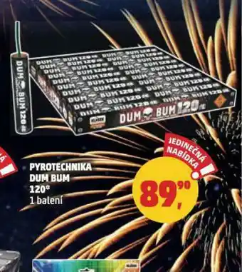 Penny Market Pyrotechnika dum bum nabídka