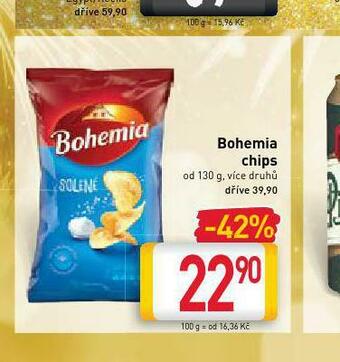 Billa Bohemia chips nabídka
