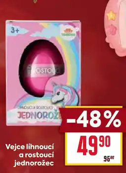 Billa Vejce líhnoucí a rostoucí jednorožec nabídka