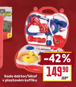 Billa Sada doktor/lékař v plastovém kufříku nabídka