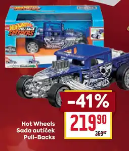 Billa Hot Wheels Sada autíček Pull-Backs nabídka