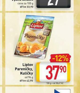 Billa Liptov pareničky, kuličky nabídka