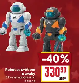 Billa Robot se světlem a zvuky nabídka