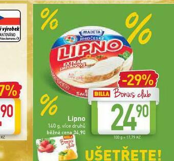 Billa Lipno nabídka