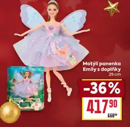 Billa Motýlí panenka Emily s doplňky nabídka