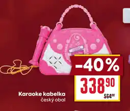 Billa Karaoke kabelka nabídka