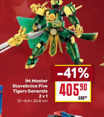 Billa IM.Master Stavebnice Five Tigers Generals 2v1 nabídka