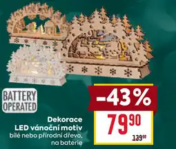 Billa Dekorace LED vánoční motiv nabídka