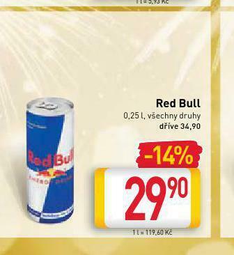 Billa Red bull nabídka
