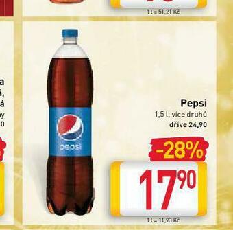 Billa Pepsi 1,5l nabídka