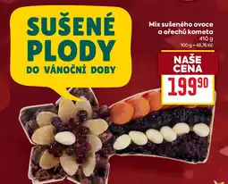 Billa Mix sušeného ovoce a ořechů kometa nabídka