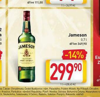 Billa Jameson nabídka