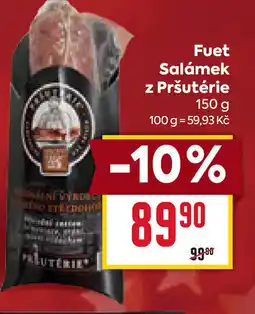Billa Fuet Salámek z Pršutérie nabídka