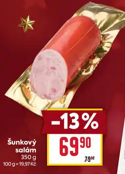Billa Šunkový salám nabídka