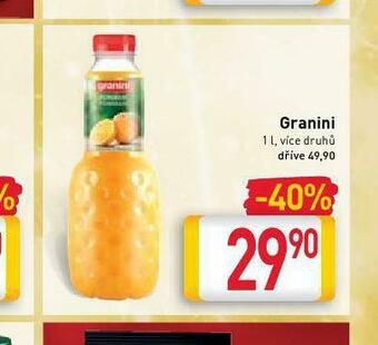 Billa Granini nabídka