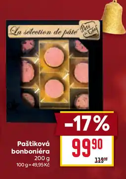 Billa Paštiková bonboniéra nabídka