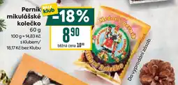 Billa Perník mikulášské kolečko nabídka