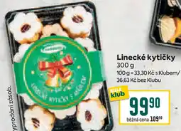 Billa Linecké kytičky nabídka